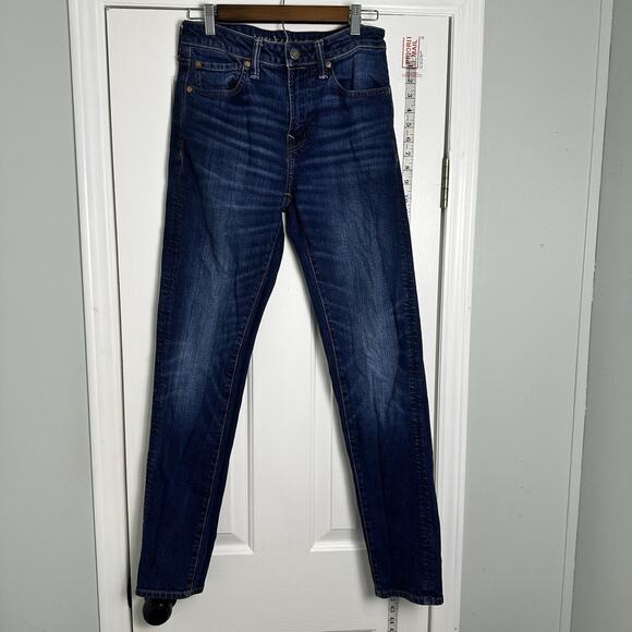 American Eagle Original Straight Flex Blue Jeans 28 32 - Picture 2 of 10